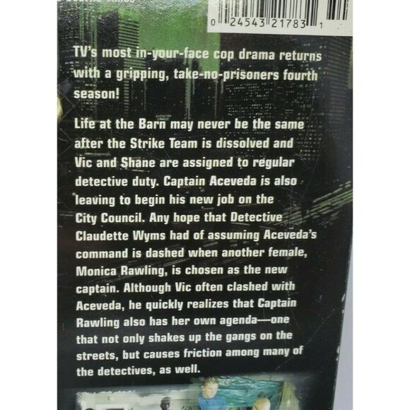 The Shield Complete Fourth Season Missing Disk 4 Minor Blemishes On 1 & 2 Clean - Picture 3 of 12